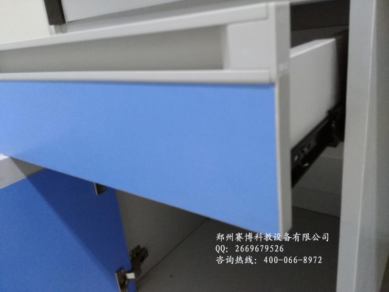 鋼木實驗臺，鄭州賽博實驗臺廠家定制細節圖